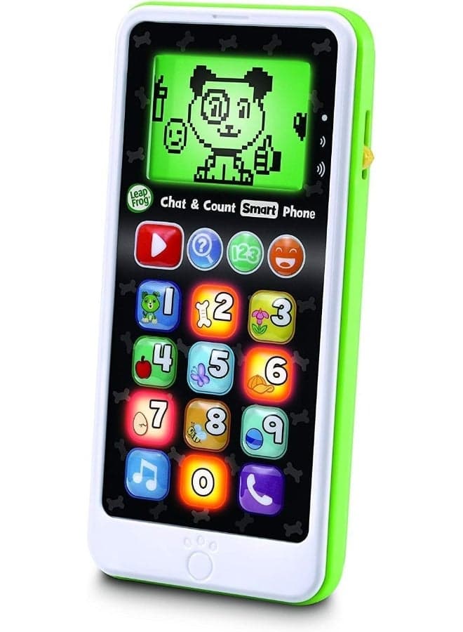 Chat And Count Smart Phone, Scout, Kids Mobile Phone, Educational Toy, Baby Sensory Play, Gift For Children Aged 18 Months, 1, 2, 3, 4 Years, Multicolour