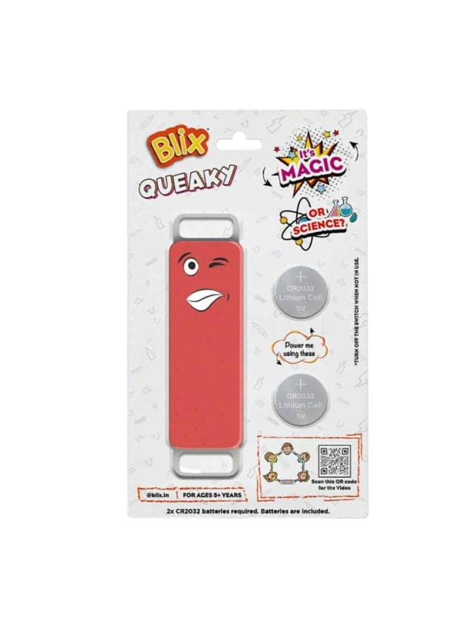 Blix Queaky Flirty Fidget Toy (Red)
