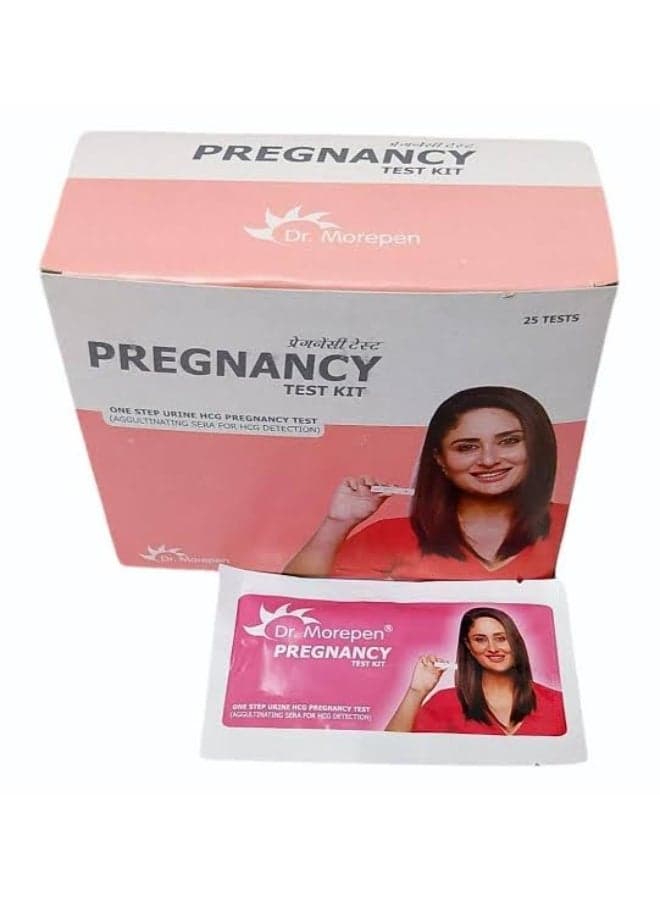 Dr Morepen Pregnancy Kit Pregnancy Test Kit Pack of 25