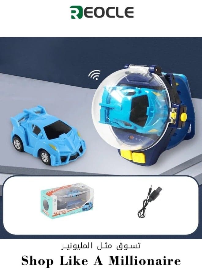 Remote Control Car Watch Toys Mini Racing Cars Wrist Toy RC Small Car Interactive Outdoor Birthday Gifts for Boys and Girls