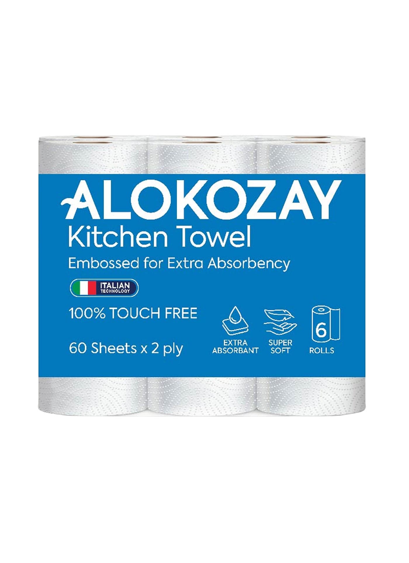 Kitchen Towel Extra Absorbent 60 Sheets 2 Ply