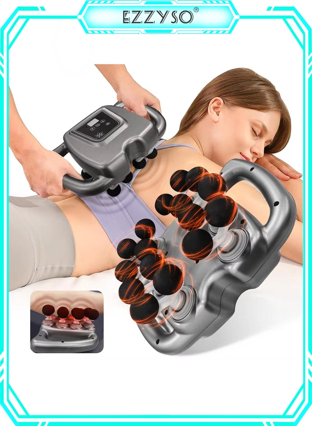 Massage Gun Percussion Deep Tissues Muscle Massager Gun Muscle Relaxation With 16 Heads Massage Device Portable Massager Device Multi Mode For Back Neck Pain Relief Muscle Relaxation