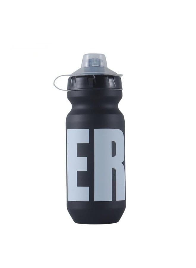Large capacity 610 ml cycling sports fitness water bottle bicycle kettle portable outdoor sports portable PP squeeze sports water cup kettle food grade material kettle