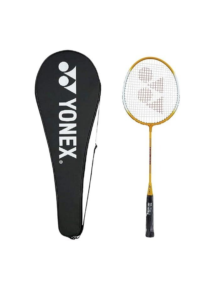 YONEX GR 303 Strung Aluminum Badminton Racquet with Full Cover (Yellow)