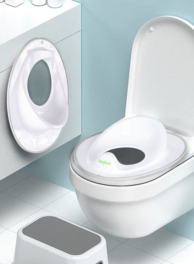 Baybee TinyTrek Potty Seat for Kids Toilet Seat | Baby Potty Training Seat Chair, Fits Round & Oval Toilets, Non-Slip with Splash Guard Seat for 1-8 Years Kids Boys Girls