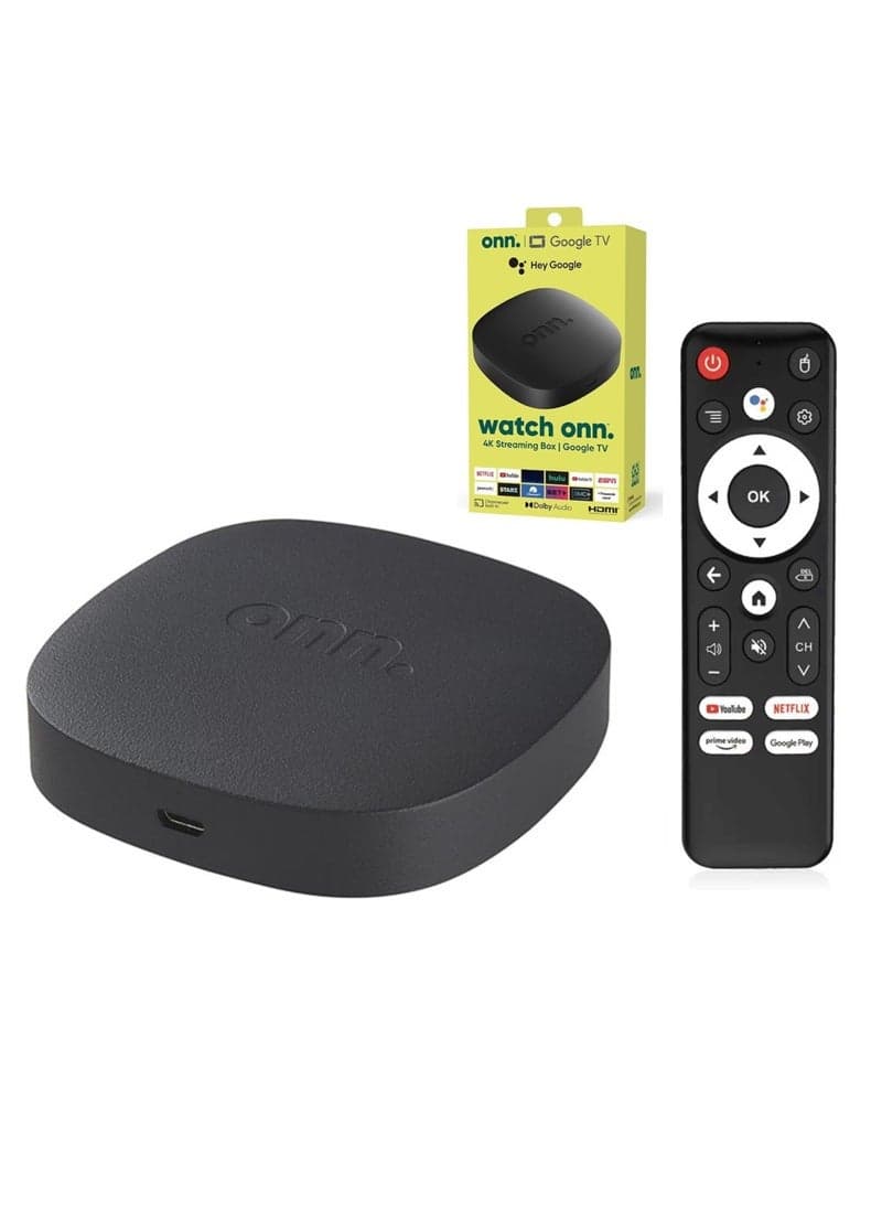 Android TV 4K UHD Streaming Device Remote Control & Voice Remote Control With HDMI Cable Google TV And Google Assistant Supported Android TV Box Ultra HD 4K TV Box