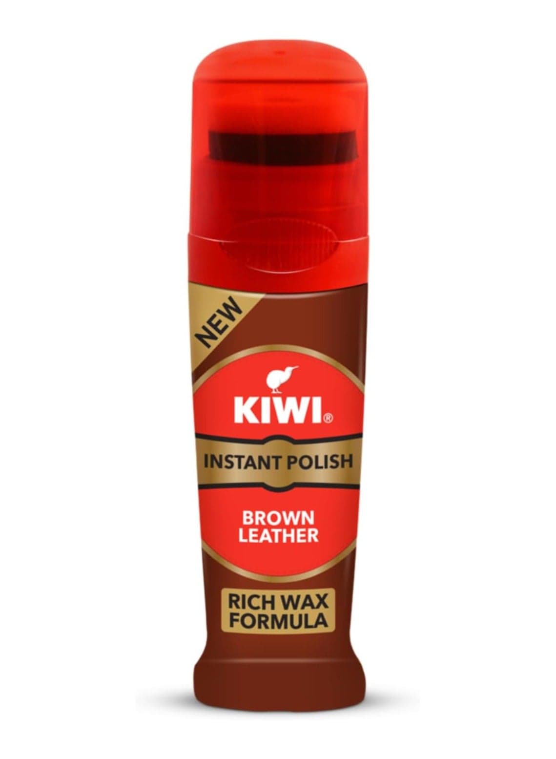 Kiwi Liquid Shoe Polish - 75 ml (Brown)
