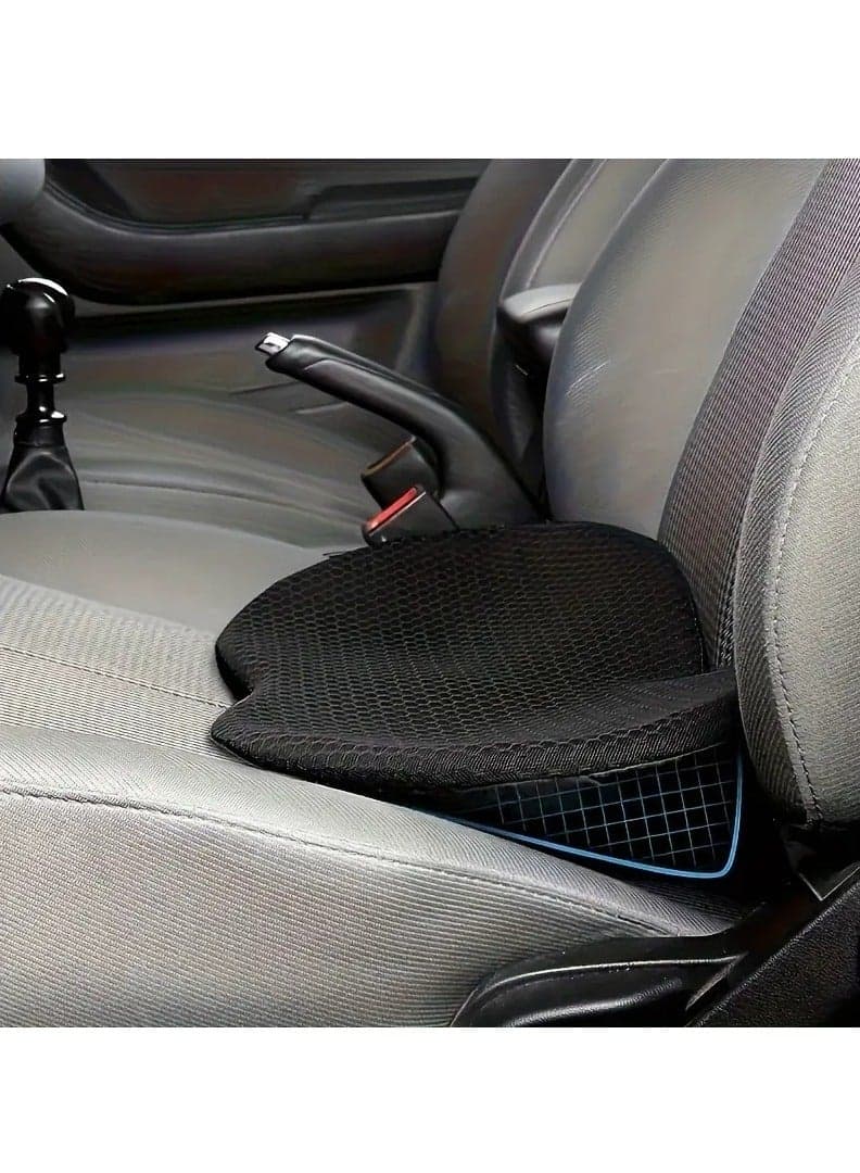 Ergonomic Memory Foam Seat Cushion for Car: Relieves Driving Discomfort - Suitable for Lumbar Support
