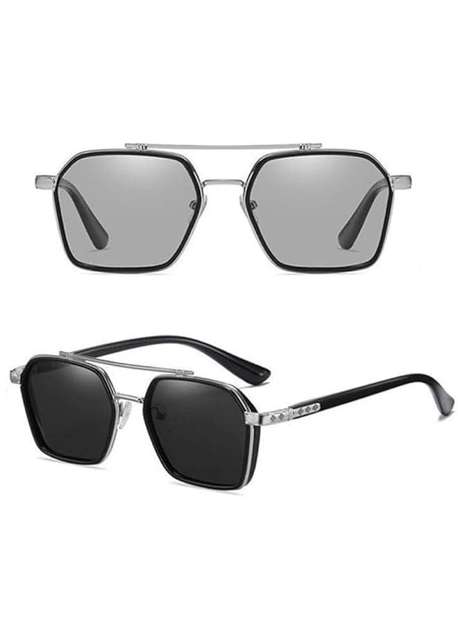 Photochromic Sunglasses for Men Professional Day Night Driver Sunglasses UV400 Retro Luxury Design Glasses vintage