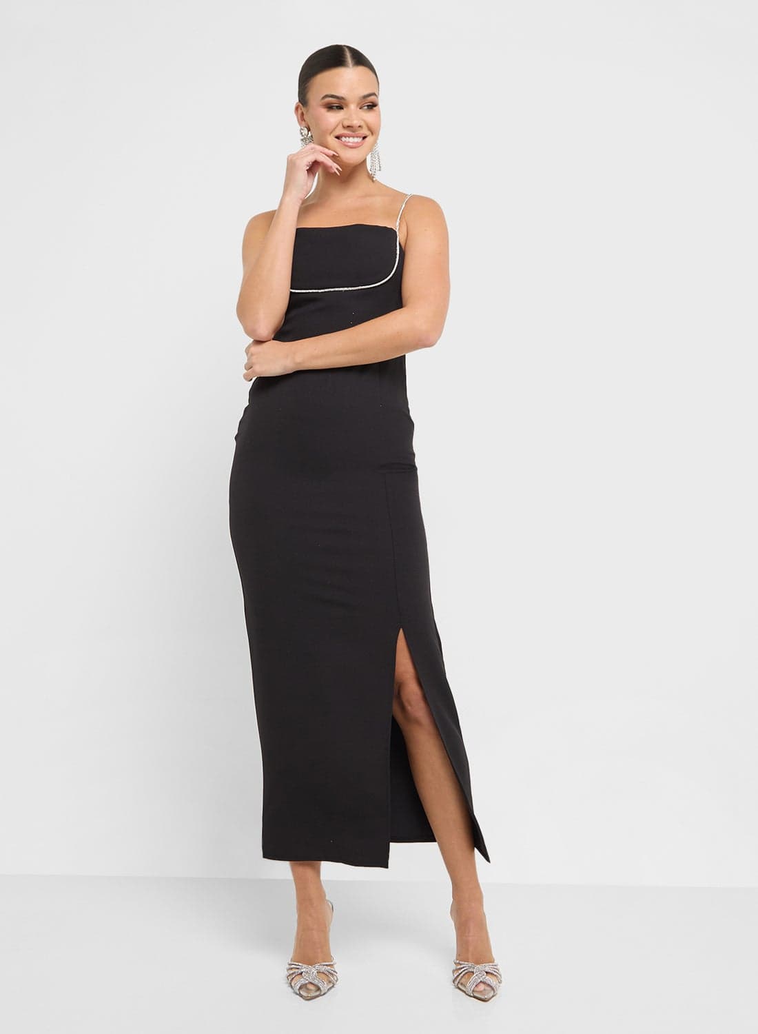Black Midi Dress
