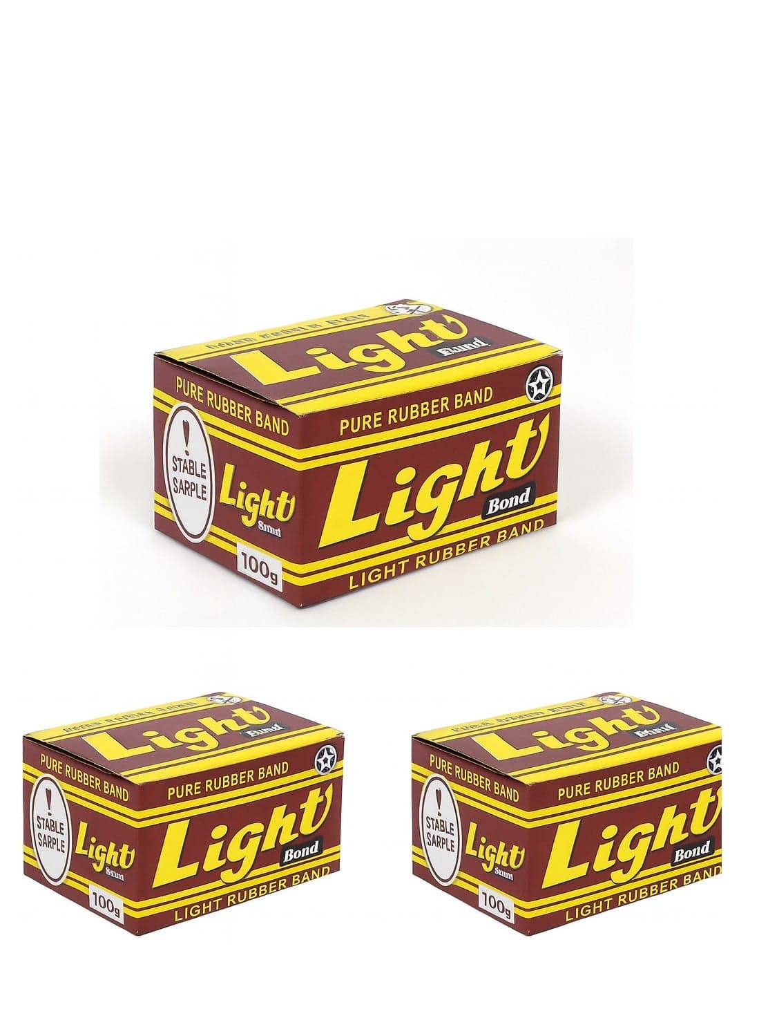Light Rubber Band – Size 16 – 100g – Pack of 3