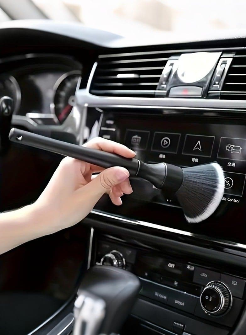 Car Interior Detail Brush, Soft Bristle Cleaning Brush, Dusting Brush, Car Interior Cleaning Tool, Car Detail Brush, Car Dashboard Dusting Brush