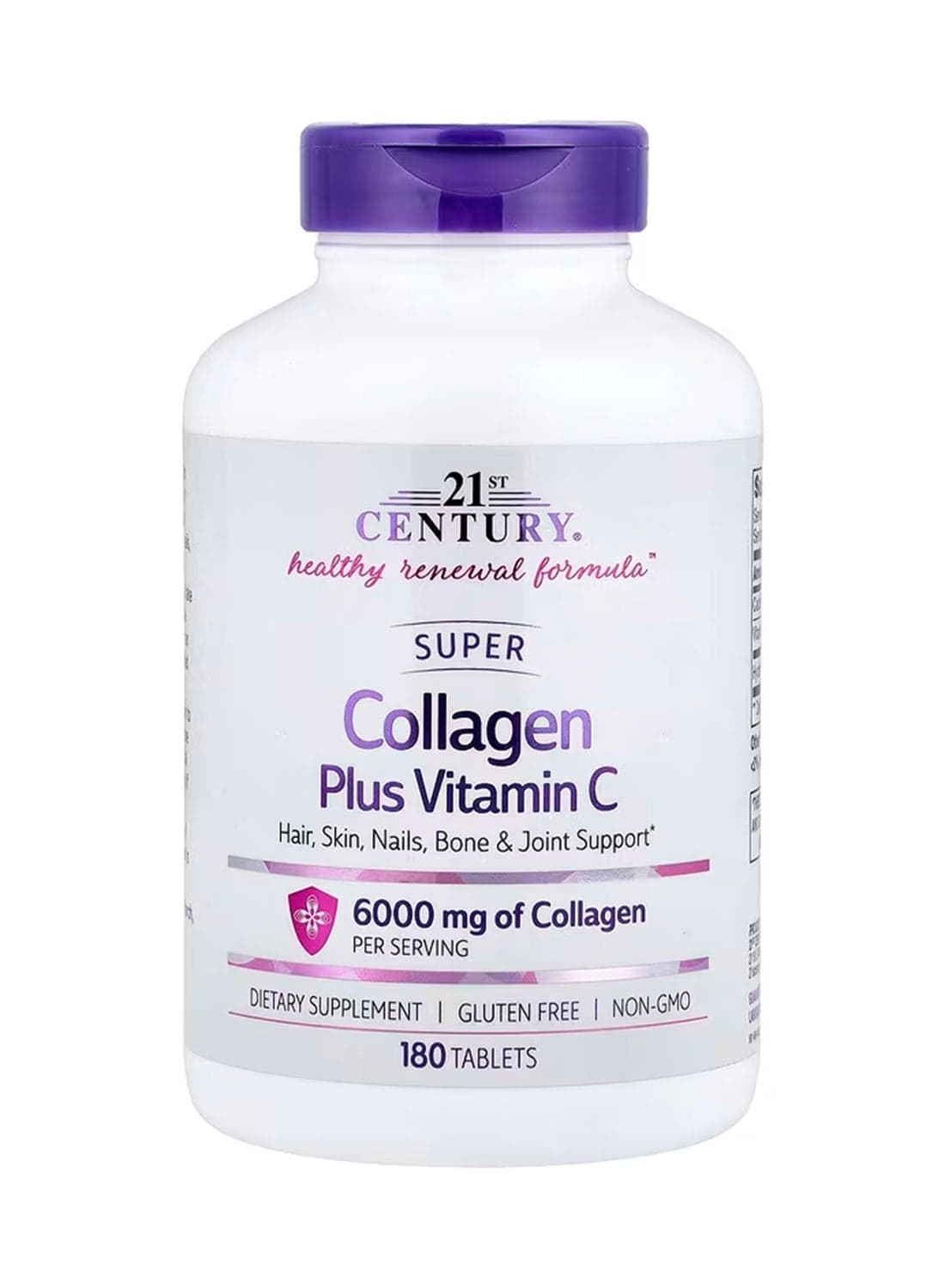 Super Collagen Plus Vitamin C, 180 Tablets Packaging May Vary