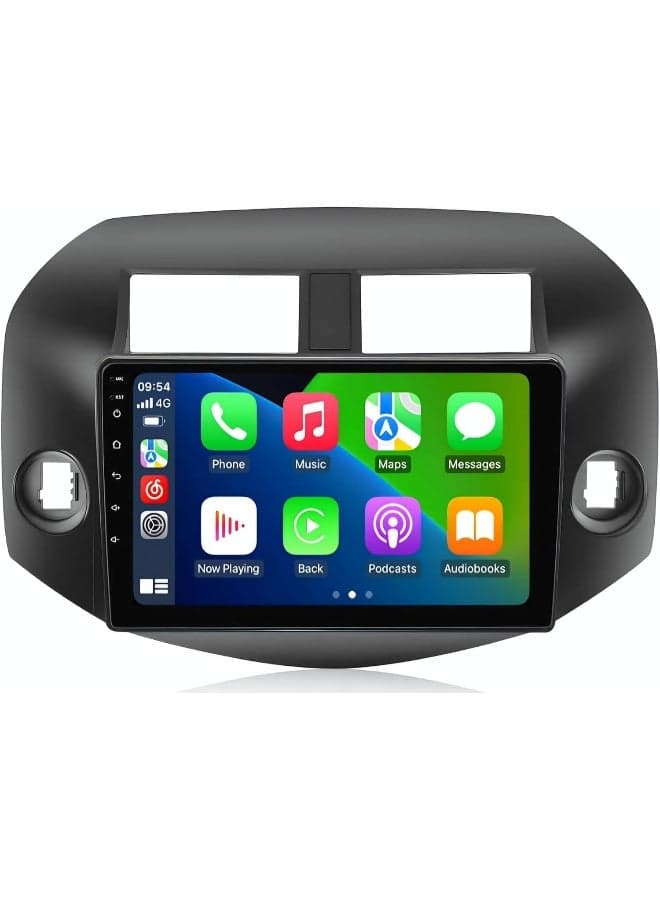 Car Stereo Screen For Toyota RAV4 2006-2012 Android With Apple Carplay Android Auto Wireless WiFi DSP AHD Camera Included Fast Interface (2+32GB Carplay)