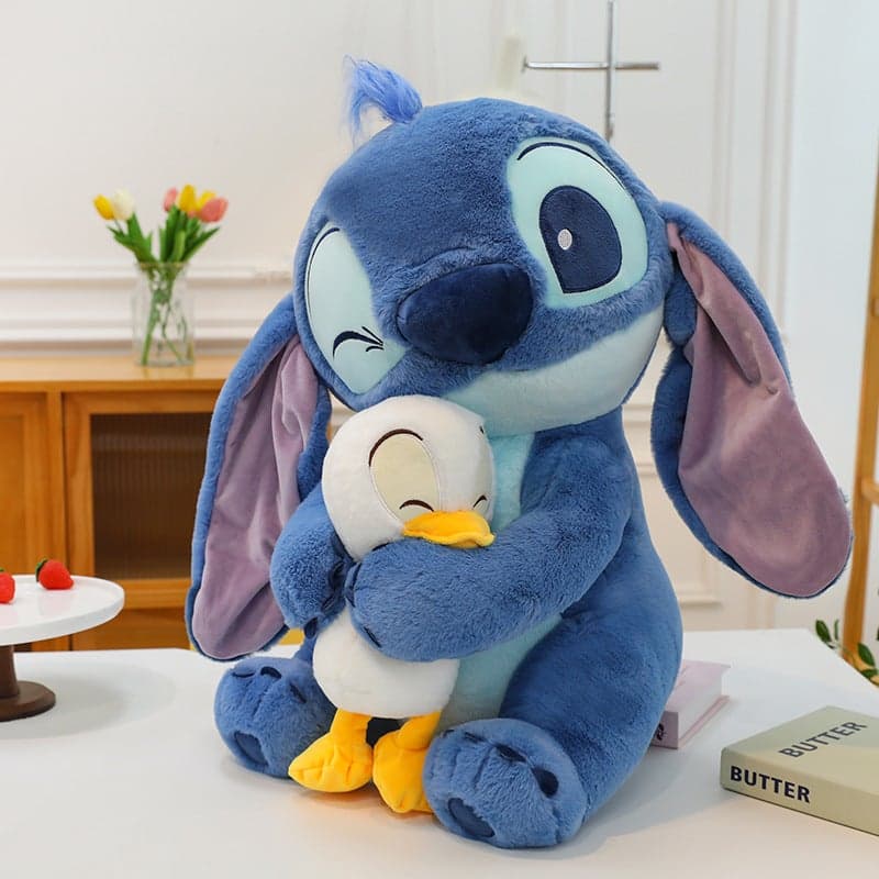 Stitch Hug Duck Cyber Celebratory Plush Toy Stitch Large Doll