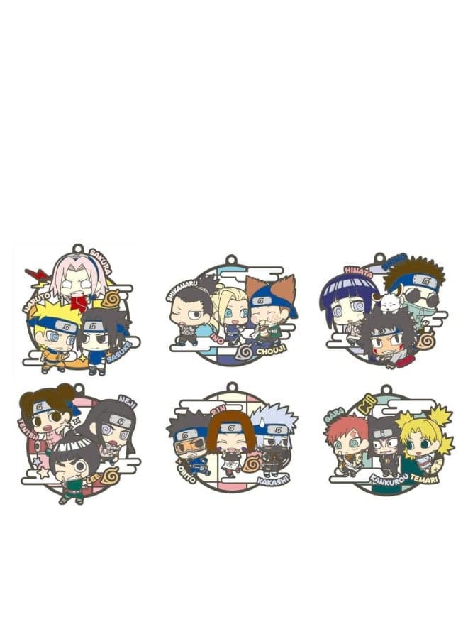 Rubber Mascot Buddycolle NARUTO three- man cell! (repeat)