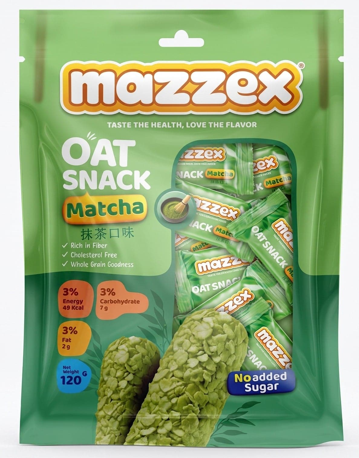 Matcha OAT Snack Bar 120g