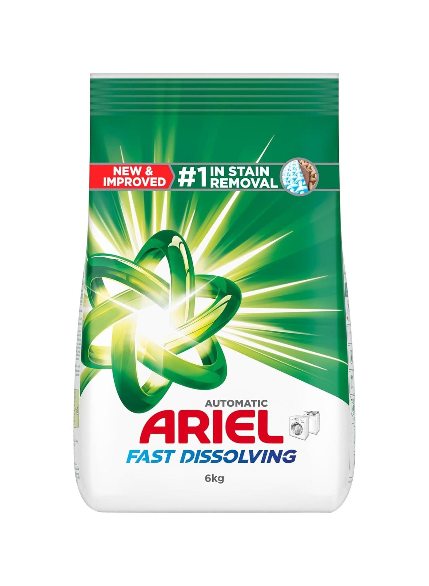 Fast Dissolving Laundry Detergent Powder Automatic