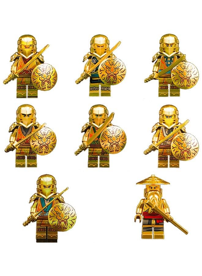 8Pcs Ninja Core Minifigure Combo Pack