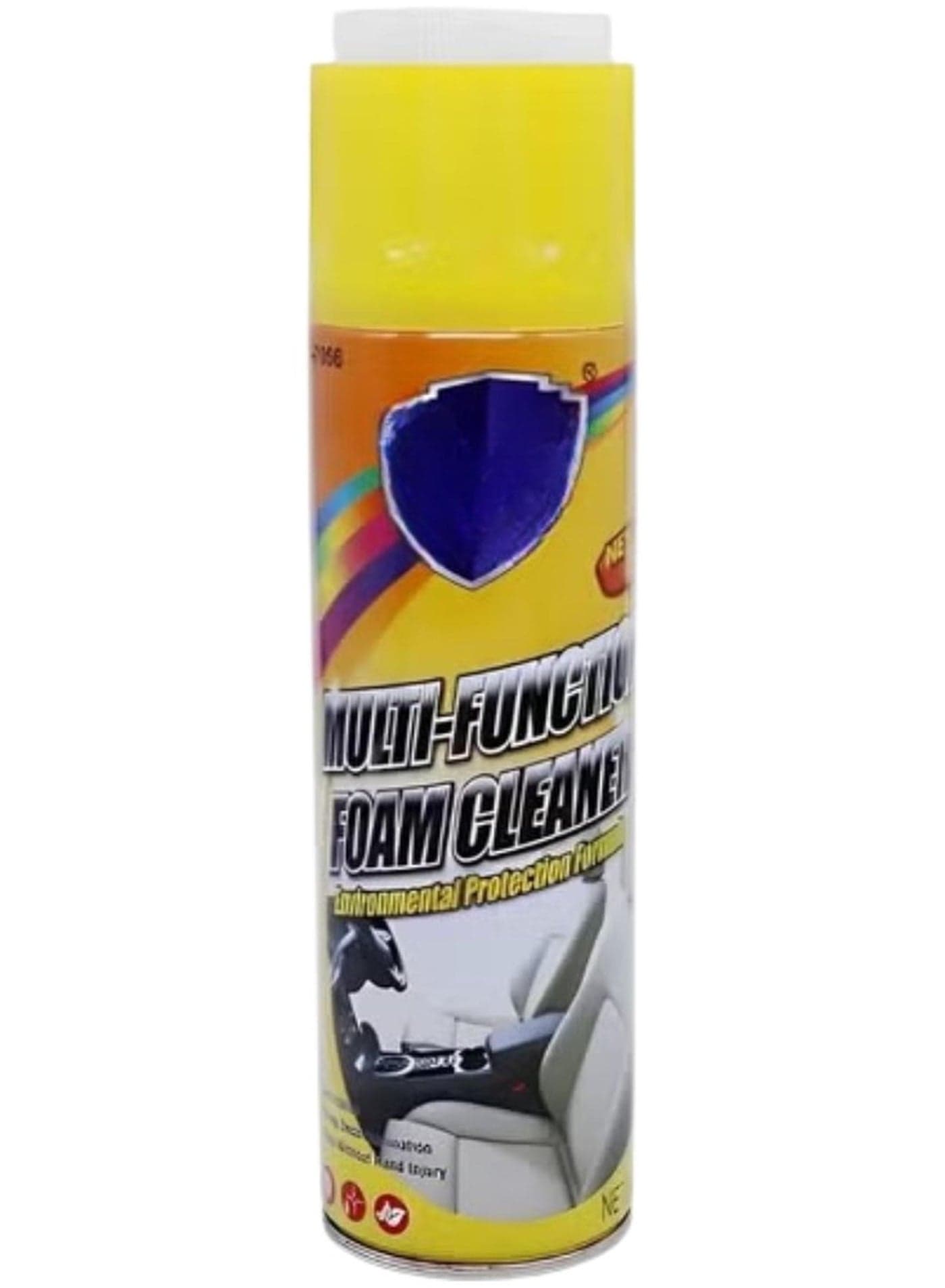Multi Purpose Foam Cleaner, Car Foam Cleaner Car Interior Foam Cleaner Multifunctional Foam Cleaner Purpose Cleaner for House | Fabric Cleaner For Leather | 650ML