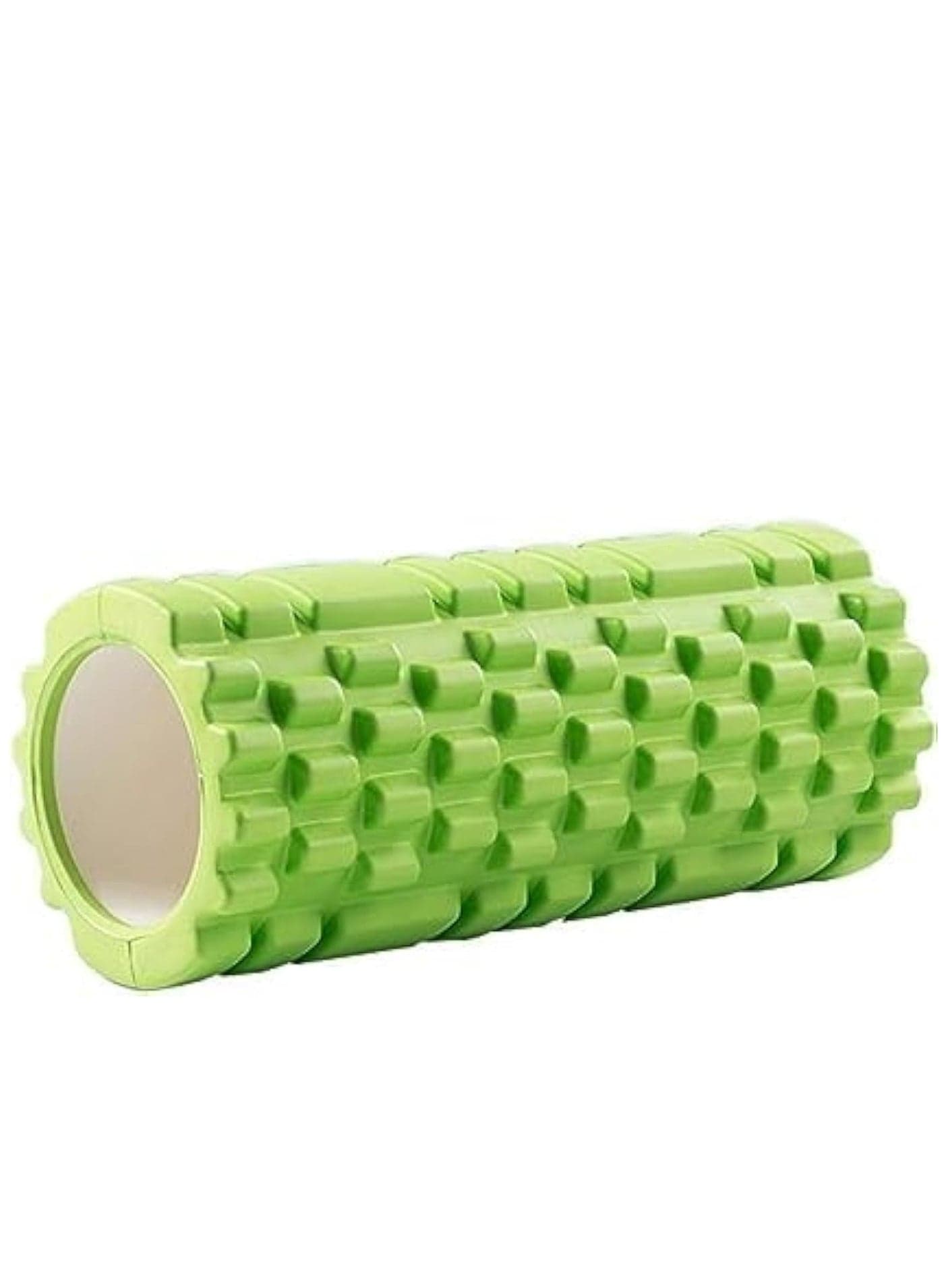 Eva Foam Roller For Yoga, Deep Tissue Massage, Stretching, Physical Therapy, Relieve Stress, Improve Mobility With Foam Roller For Legs And Muscles - Deep Tissue Massage Tool (Green)