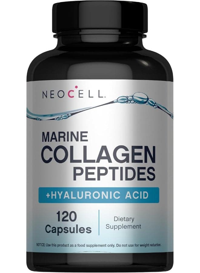Marine Collagen with Hyaluronic Acid, 120 Capsules