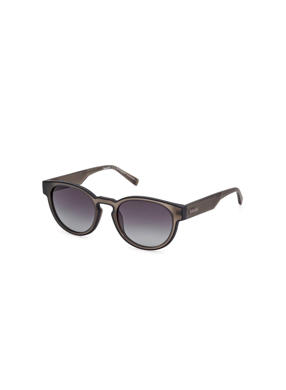 Plastic Round Full Rim Men Polarized Sunglass