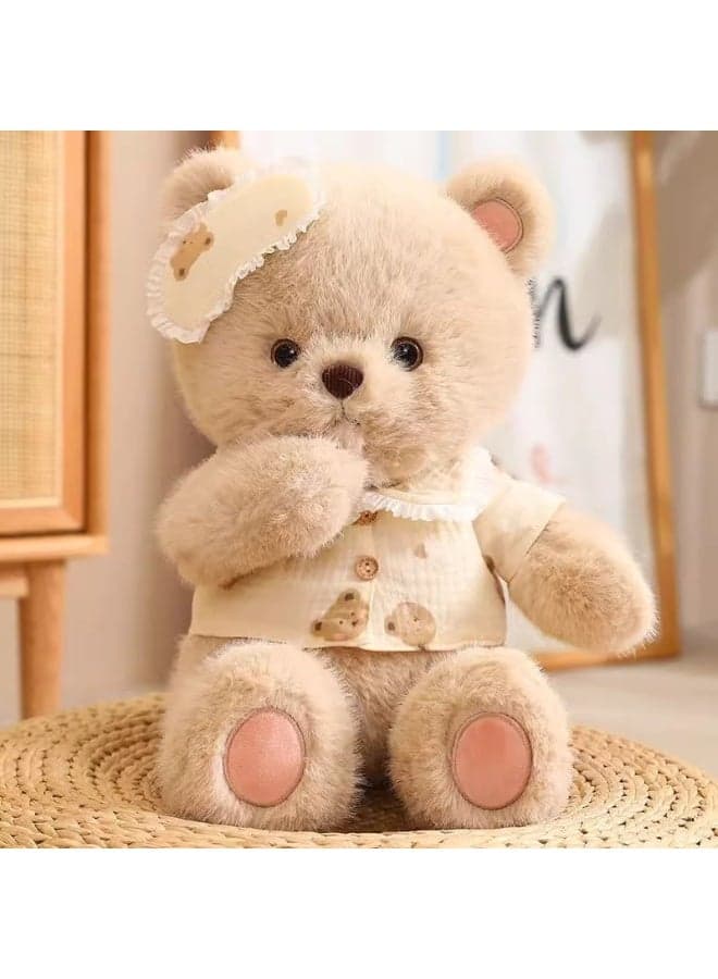 Snuggle Pajama Bear Plush Toy Super Soft Stuffed Animal For Gifts Birthday Wedding Party Favors Soft And Cuddly Companion For Kids And Collectors