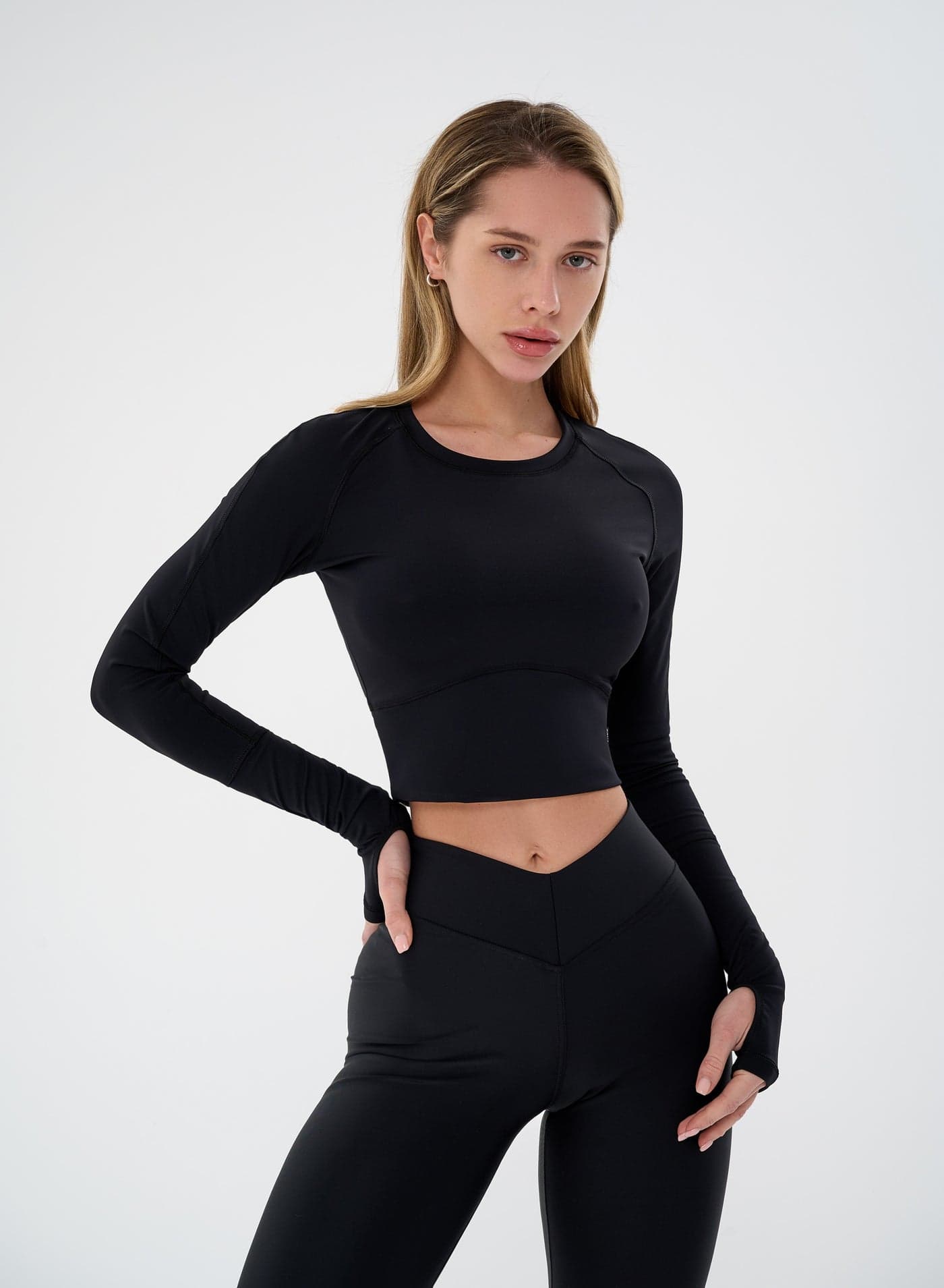 Bona Fide Workout Tops for Women – Short Sleeve & Long Sleeve Compression Shirt – Breathable Tight Crop Top for Gym, Running, Yoga