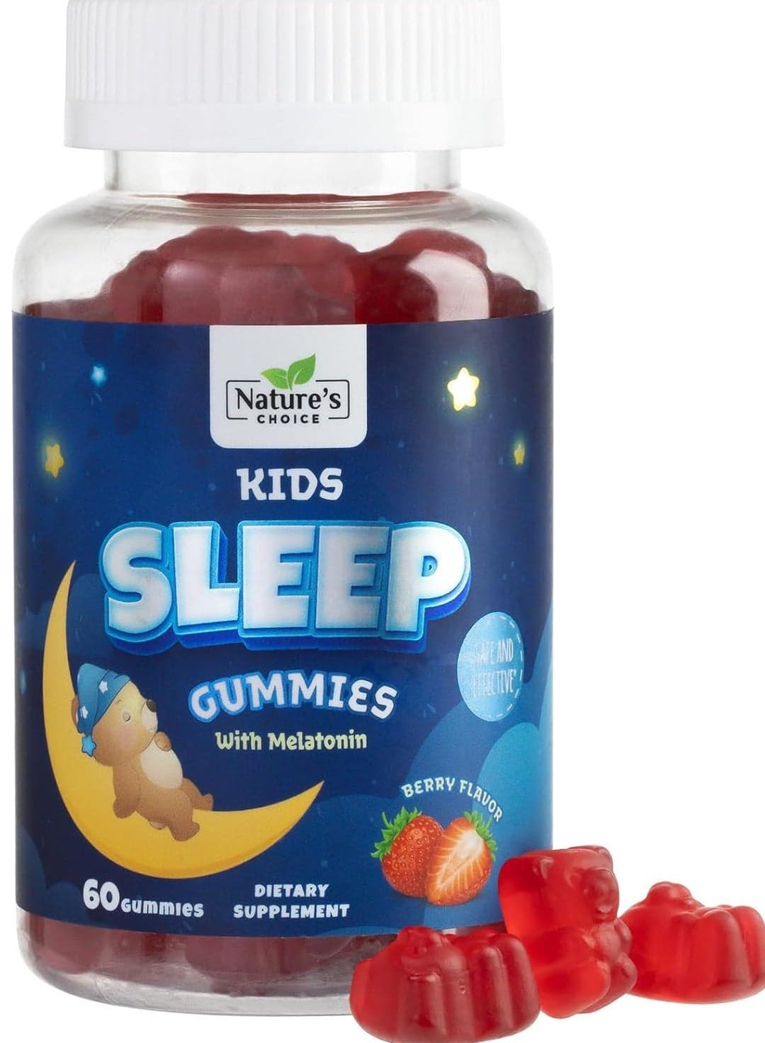 Kids Sleep with Melatonin 60 Gummies