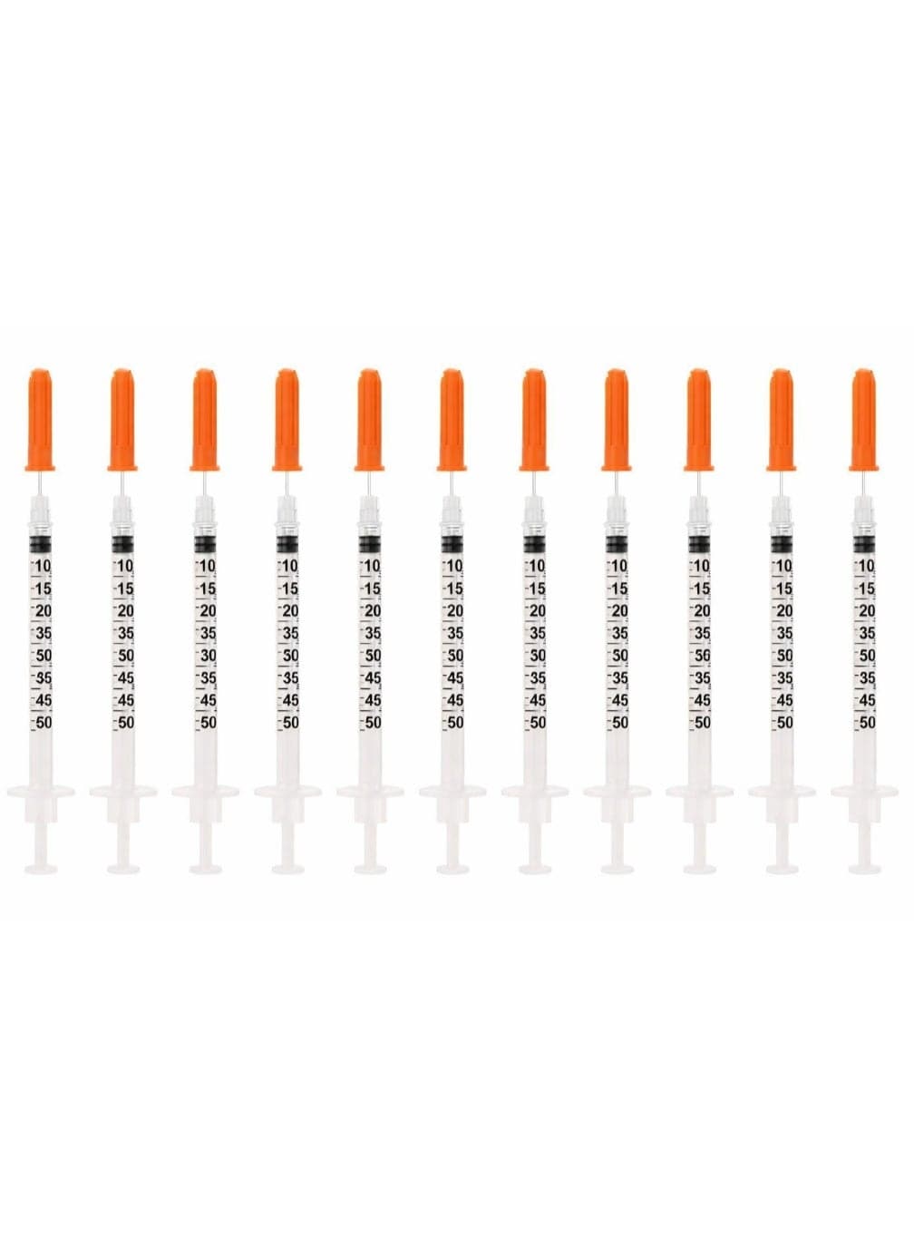 Micro-Fine Insulin Syringe 0.5ml 31G x 6mm – Sterile Disposable Syringe for Diabetes