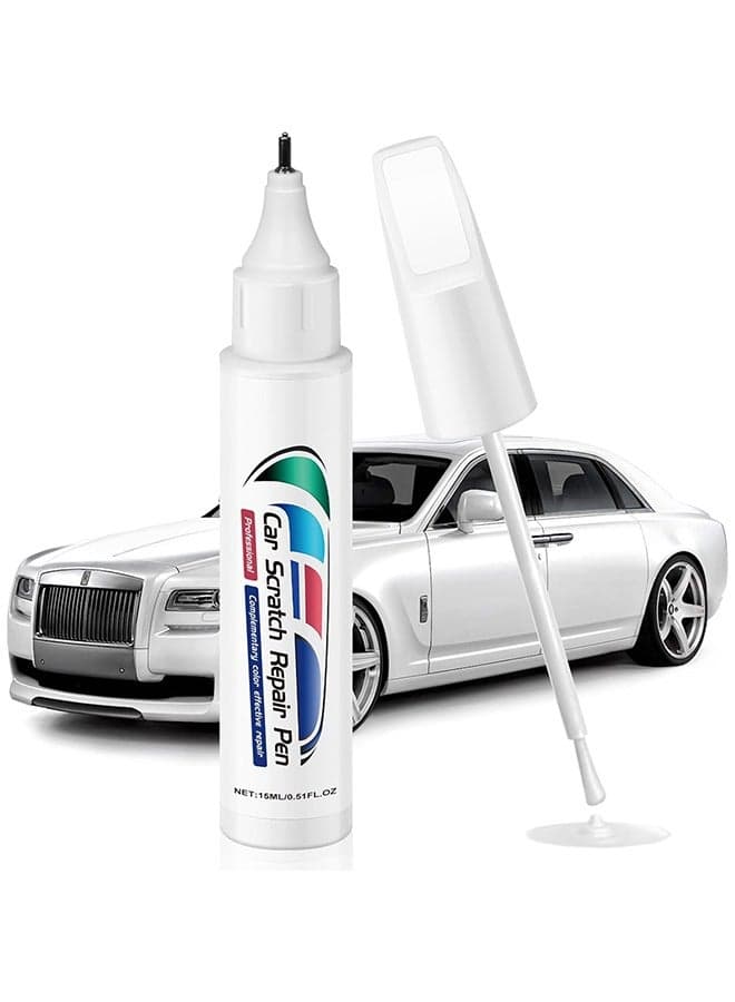 Touch Up Paint for Cars,Car Paint Scratch Repair Pen Car Paint Touch Up Pen Car Scratch Remover Quick and Easy Fix Auto Paint Chip Repair Auto Touch Up Paint for Scratch Repair Various Cars (White)