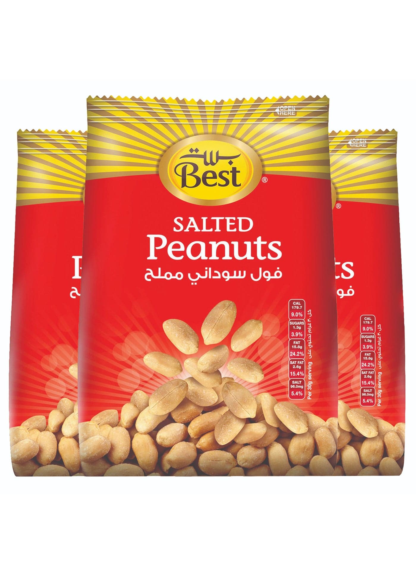 Salted Peanuts 3 X