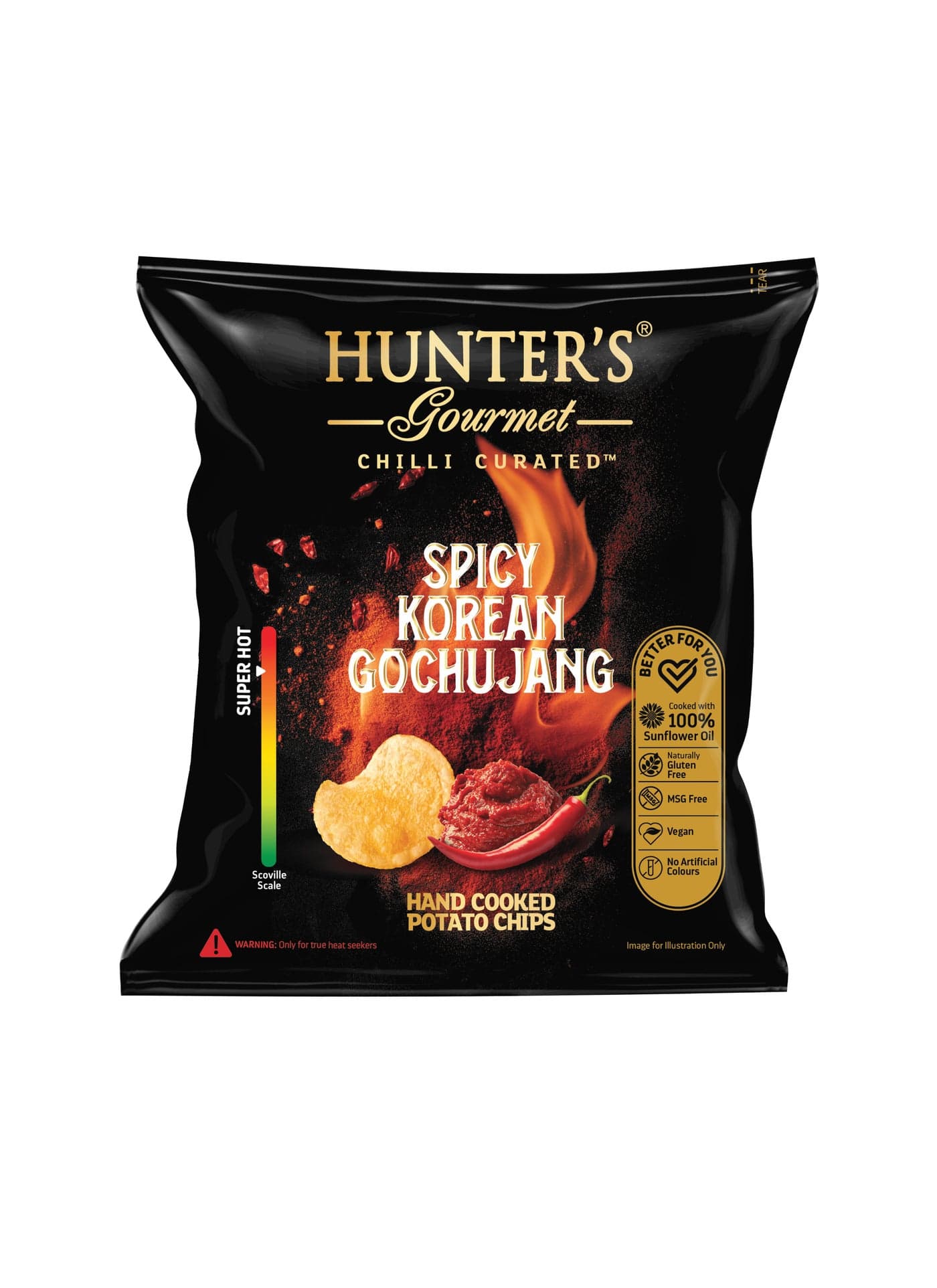 Spicy Korean Gochujang Hand Cooked Potato Chips