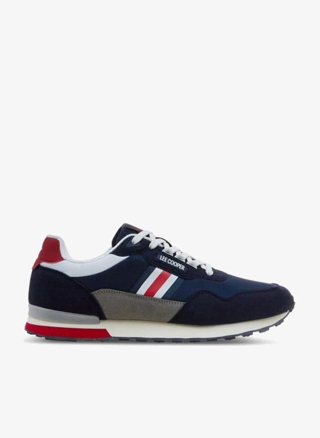 Men Panelled Lace-Up Ortholite Sneakers