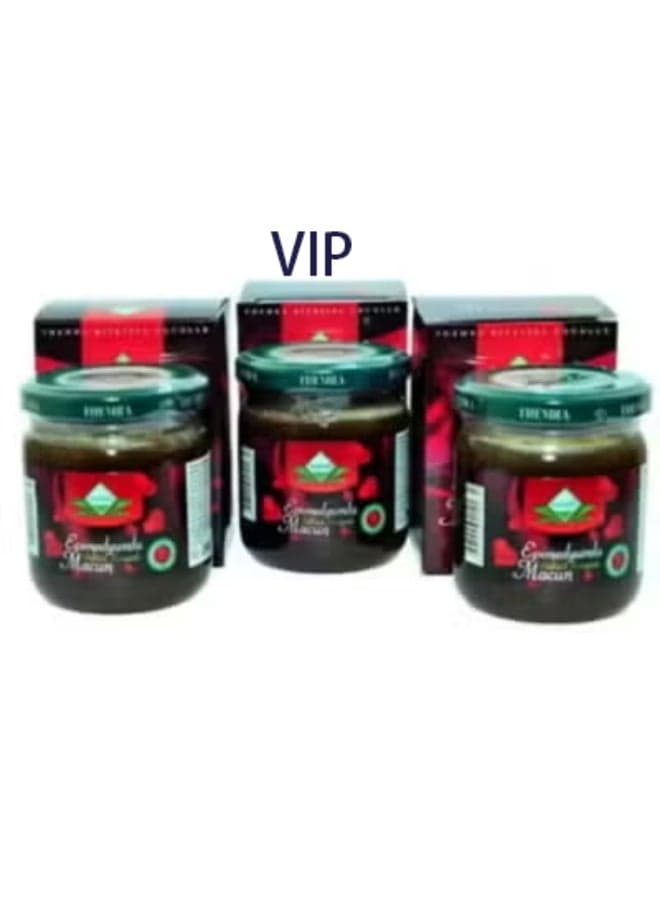 Original Turkish Sachets-honey - vip - 240g jam-majun - 3 Pcs