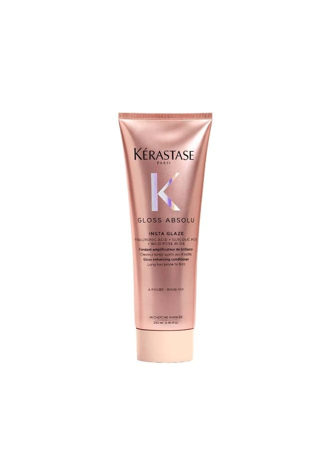 Gloss Absolu Conditioner with Glycolic Acid, Hyaluronic Acid and Wild Rose in Oil 250ml
