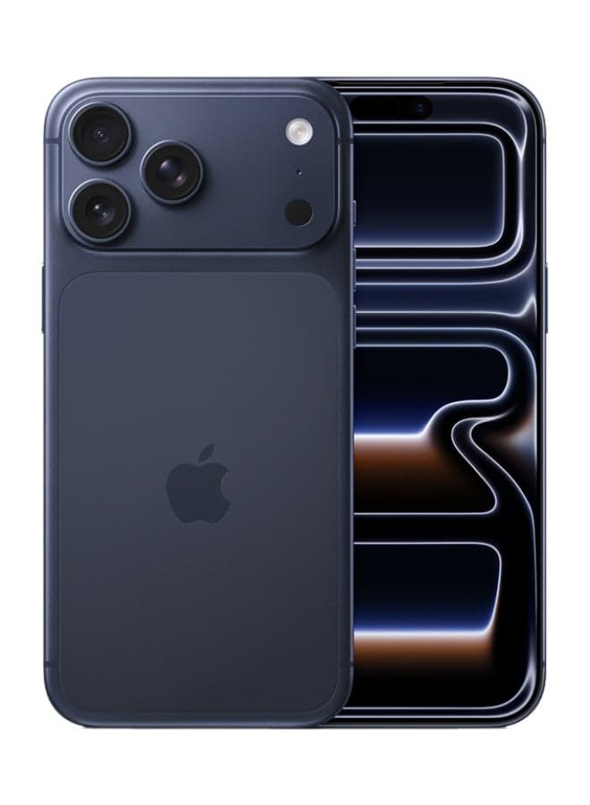 iPhone 17 Pro Max 512 GB (eSIM only) Deep Blue 5G With FaceTime - Middle East Version