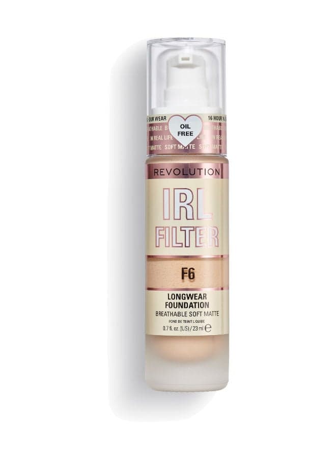 Revolution IRL Filter Longwear Foundation F6