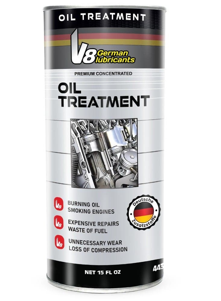 Oil Treatment (443ML) – Reduces Oil Burning, Prevents Engine Wear & Improves Performance