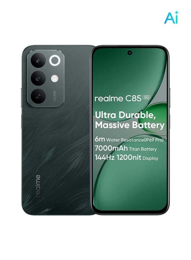 C85 5G Dual SIM 5G Peacock Green 8GB RAM 256GB - International Version