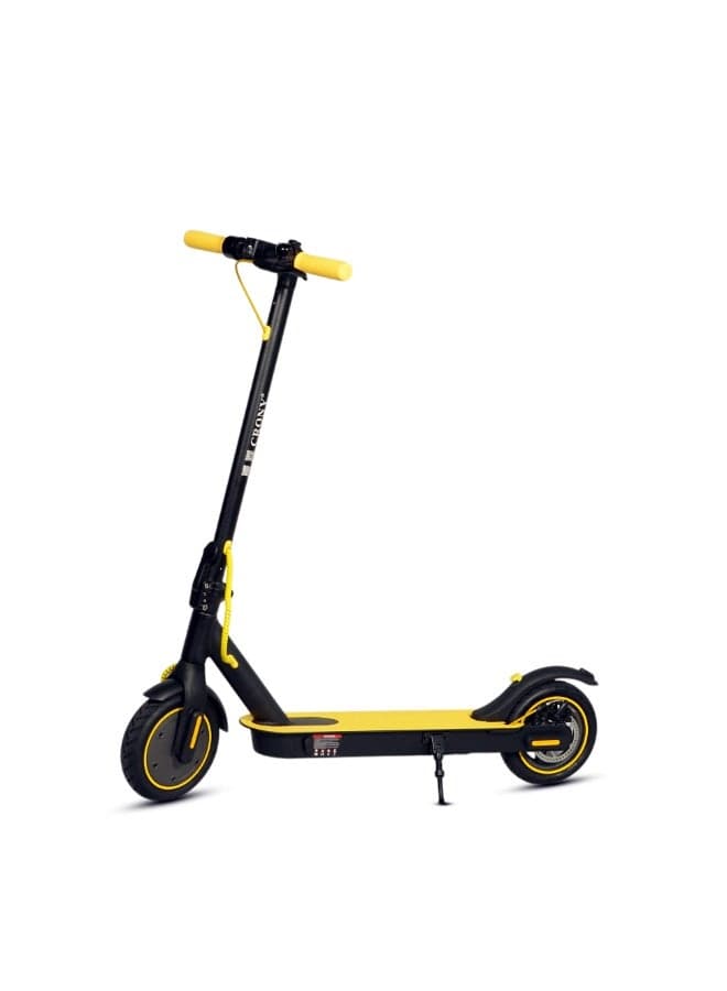 CRONY M365 Electric Scooter with APP – 250W Motor, 36V Battery, Max Speed 40 km/h, 8.5″ Tires, Foldable Aluminium Alloy Frame-YELLOW