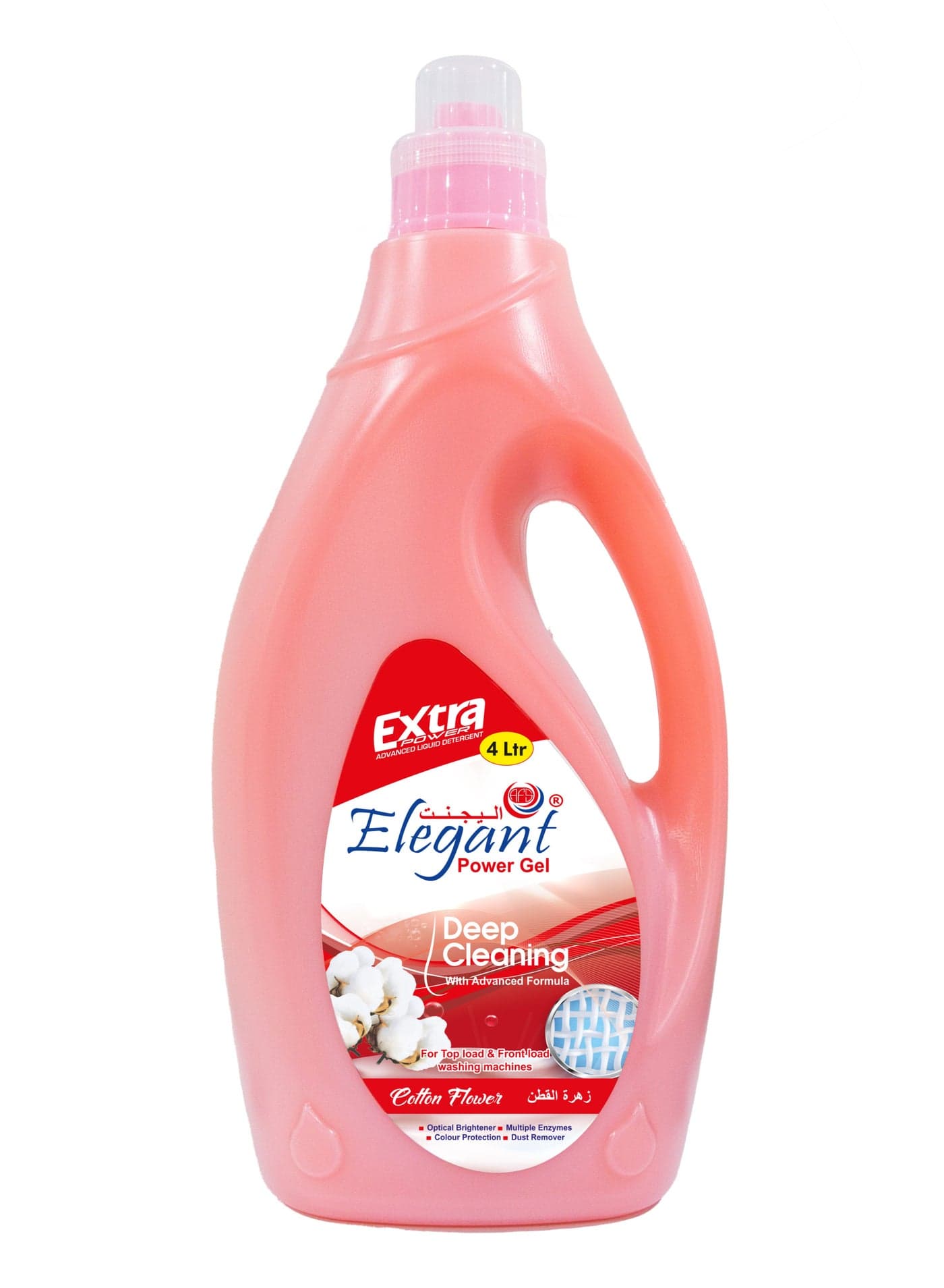 Cotton Flower Deep Cleaning Power GEL 4 Liter Liquid Laundry Detergent