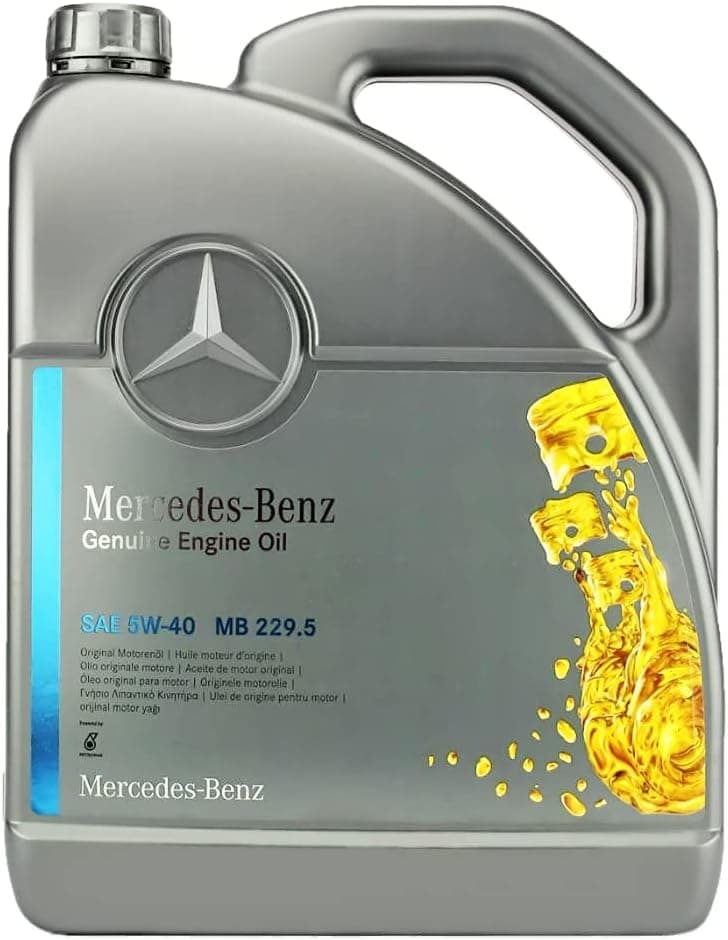 Genuine Mercedes Benz 5W-40 Engine Oil MB229.5 (5 Liters)