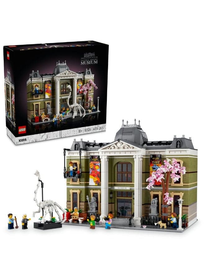 Icons Natural History Museum Model Set for Adults 10326 (Age 18+, 4014 Pieces)