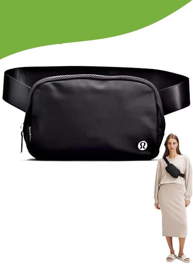 Everywhere Belt Bag, Compact Crossbody Bag with Zippered Pockets, Exterior Pocket, and Interior Essentials Storage for On-the-Go Convenience