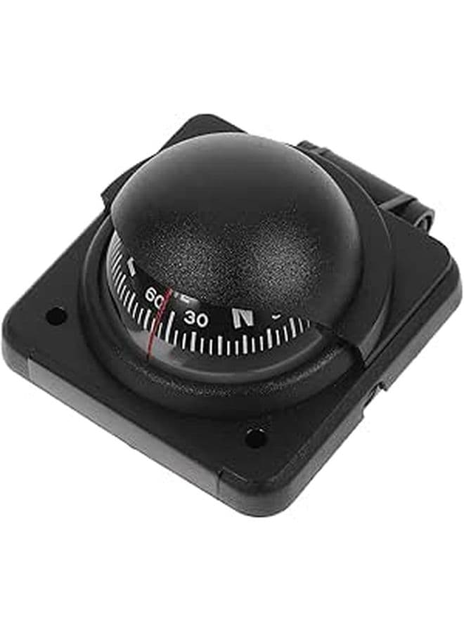 NUOBESTY Adjustable Car Dashboard Compass for Marine and Vehicle Navigation