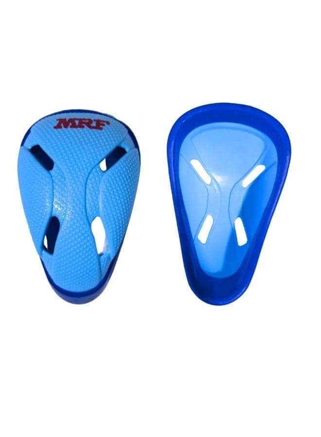 MRF Cricket Abdomen Guard - Junior Boys Size Groin Protector with Hardened Plastic Shell