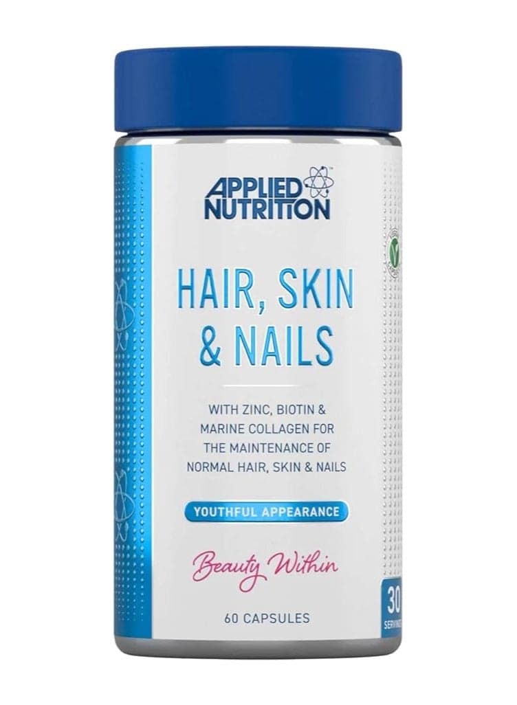Applied Nutrition Hair Skin and Nails 60 Capsules