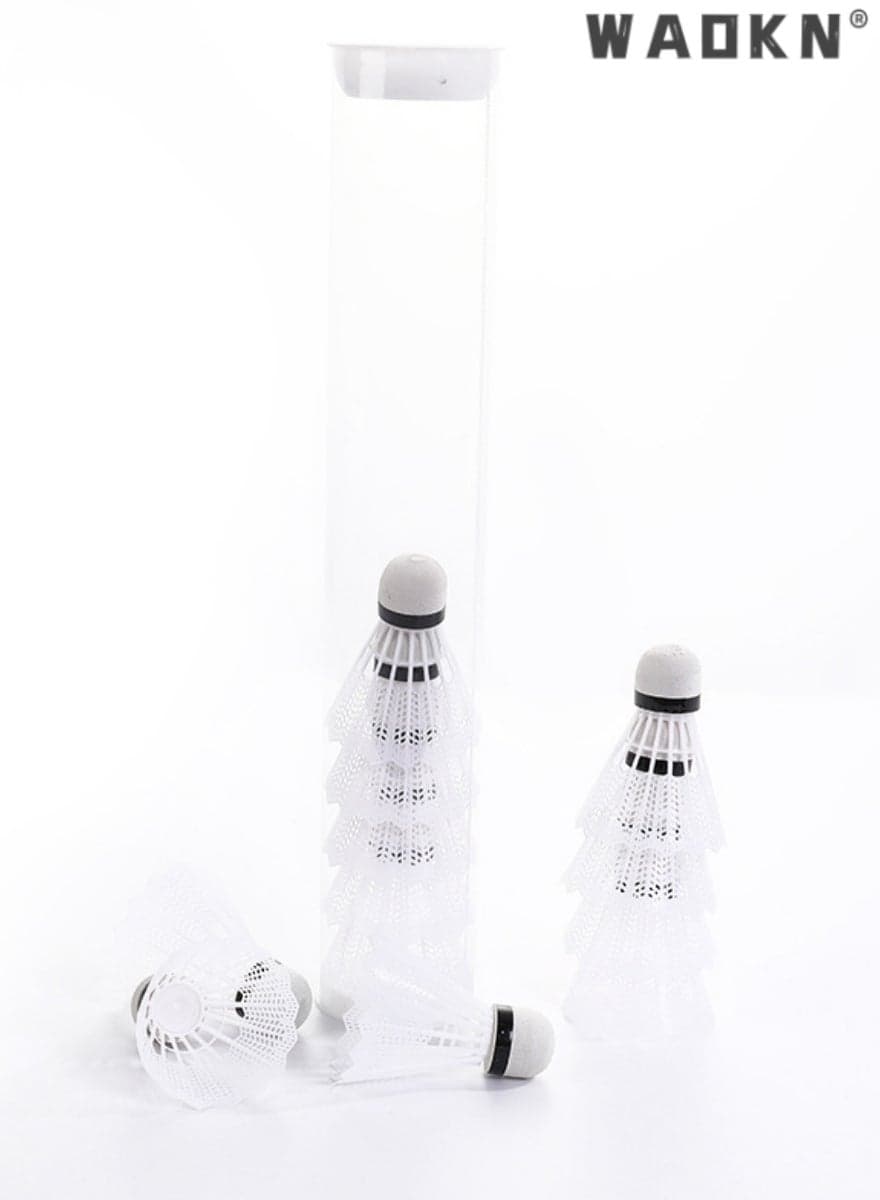 12 Pcs Plastic Badminton Shuttlecocks with Great Stability and Durability Badminton Birdie Balls Indoor Outdoor Sport Training Badminton Ball,Sports Stuff Sports Goods Sports Supplies (white)